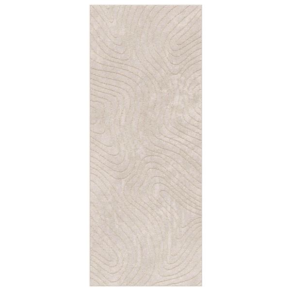 Bereichsteppiche Rechtwinklig HUARTE Beige 150 x 80 cm