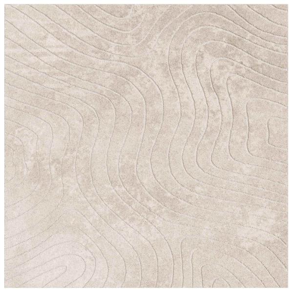 ARDEBO.de - Bereichsteppiche Quadratisch HUARTE Beige 240 x 240 cm