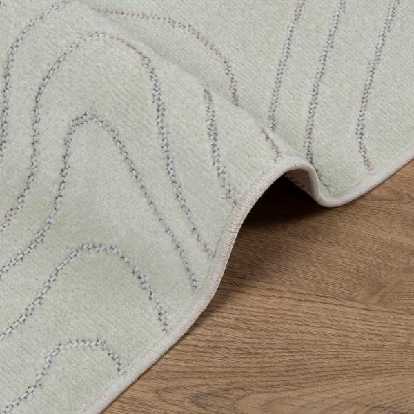 Bereichsteppiche Rechtwinklig HUARTE Grün 150 x 80 cm Polyester