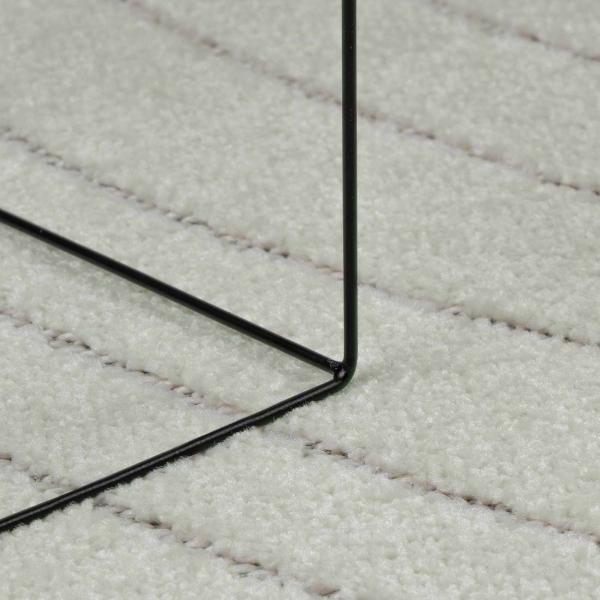 ARDEBO.de - Bereichsteppiche Quadratisch HUARTE Grün 200 x 200 cm Polyester