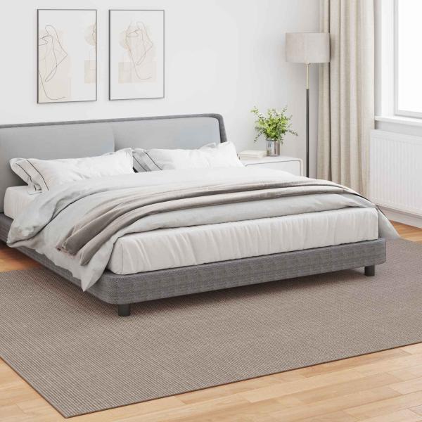 Bereichsteppiche HUARTE Taupe 280 x 200 cm Polyester