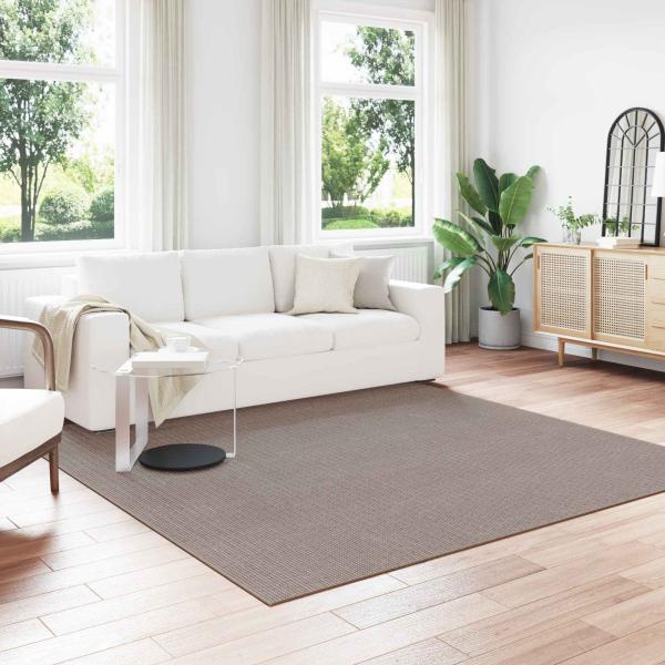 ARDEBO.de - Bereichsteppiche Quadratisch HUARTE Taupe 240 x 240 cm