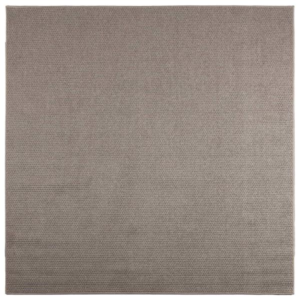 Bereichsteppiche Quadratisch HUARTE Taupe 240 x 240 cm