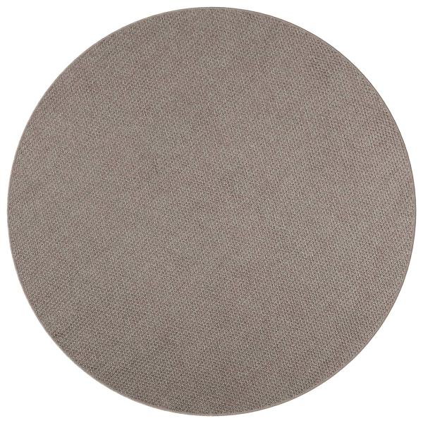 Bereichsteppiche Rund HUARTE Taupe Ø 120 CM Polyester