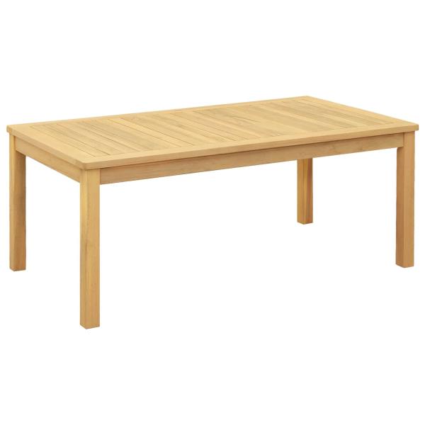 ARDEBO.de - Couchtisch Helles Akazienholz 110 x 60 x 45 cm