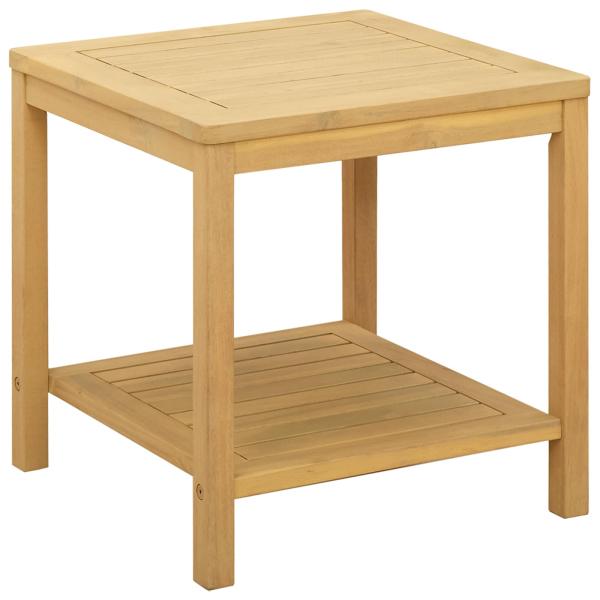 Beistelltisch Öl-Natur 45 x 45 x 45 cm Massivholz Akazie