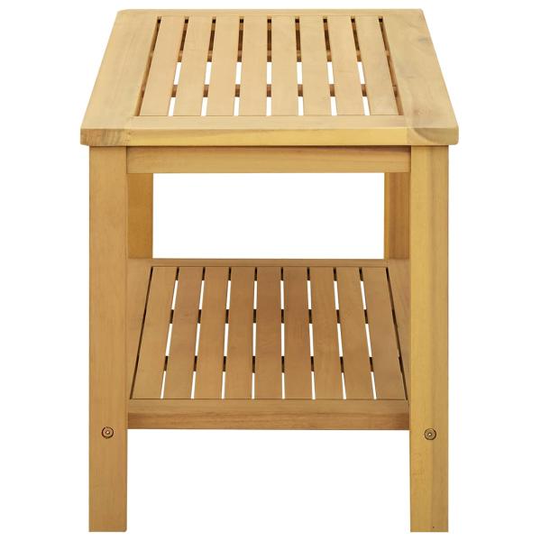 Beistelltisch Öl-Natur 70 x 40 x 45 cm Massivholz Akazie