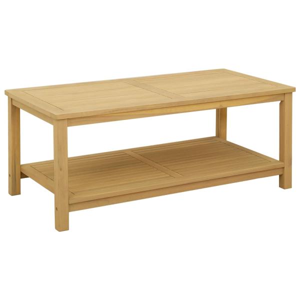 Beistelltisch Öl-Natur 110 x 55 x 45 cm Massivholz Akazie