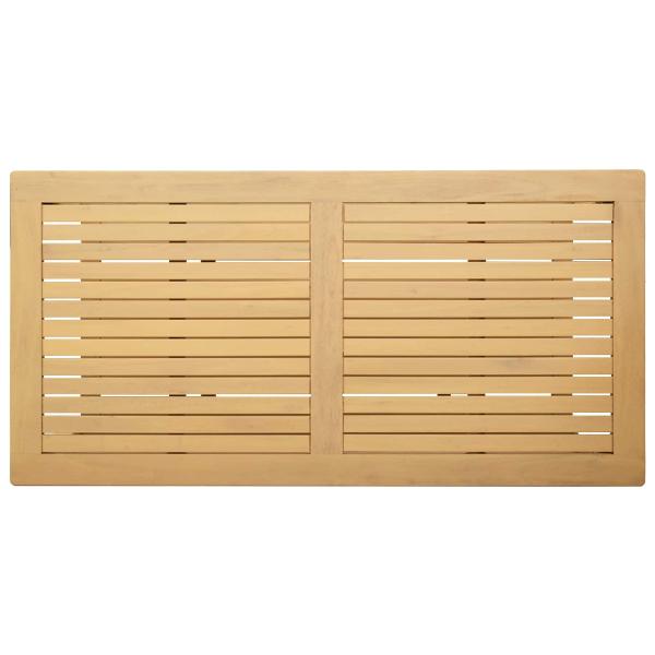 Beistelltisch Öl-Natur 110 x 55 x 45 cm Massivholz Akazie