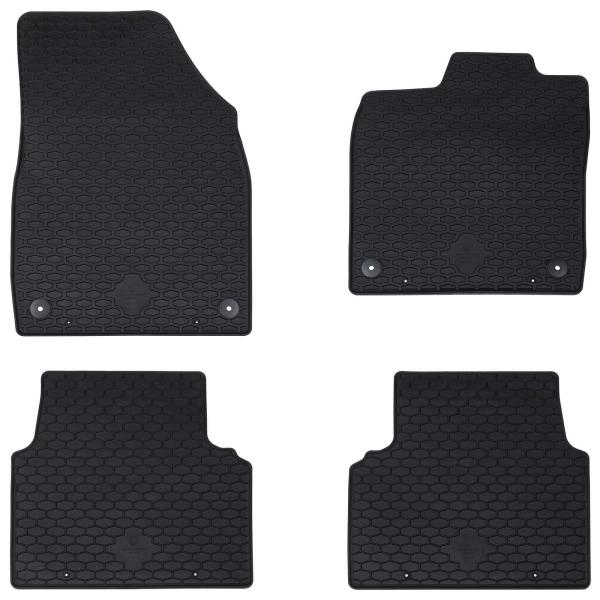 ARDEBO.de - Autofußmatte 4 pcs Schwarz geeignet für VW ID.3 , Cupra BORN