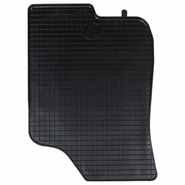 Autofußmatte 4 pcs Schwarz Gummi