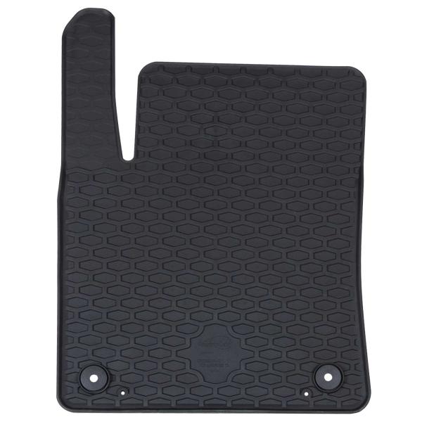 Autofußmatte 4 pcs Schwarz Gummi