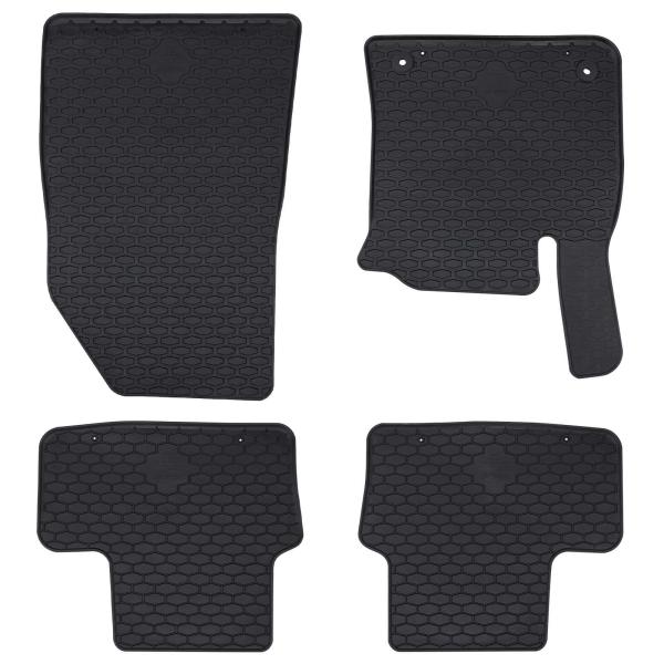 ARDEBO.de - Autofußmatte 4 pcs Schwarz geeignet für CAPTUR , ASX , SYMBIOZ