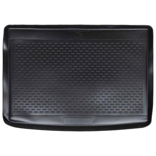 ARDEBO.de - Kofferraummatte Schwarz geeignet für VW GOLF VIII Hatchback TPE