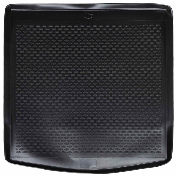 ARDEBO.de - Kofferraummatte Schwarz geeignet für AUDI A4 SEDAN 07-15 TPE