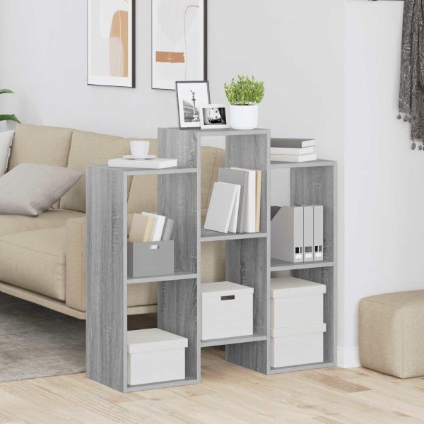 Sideboard Graues Sonoma 90 x 30 x 90 cm