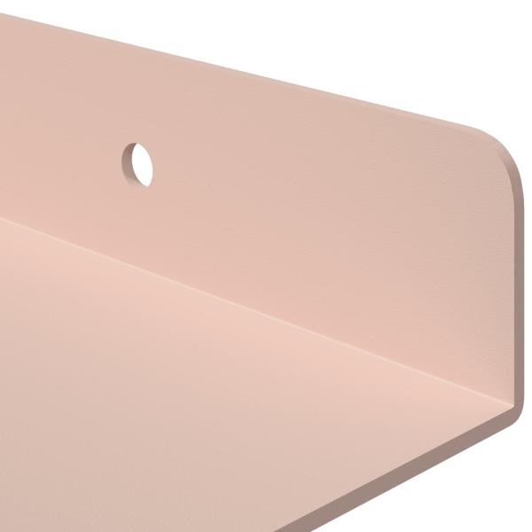 Wandregal mit Regal Wandmontiert 3 pcs Rosa 40 x 9 x 2,5 cm