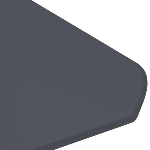 Wandregal mit Regal 3 pcs Anthrazit 40 x 9 x 2,5 cm