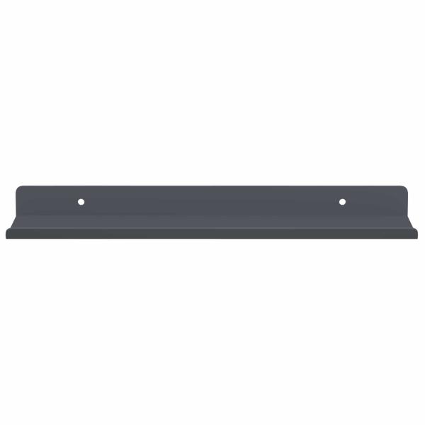 Wandregal mit Regal 2 pcs Anthrazit 30 x 9 x 2,5 cm