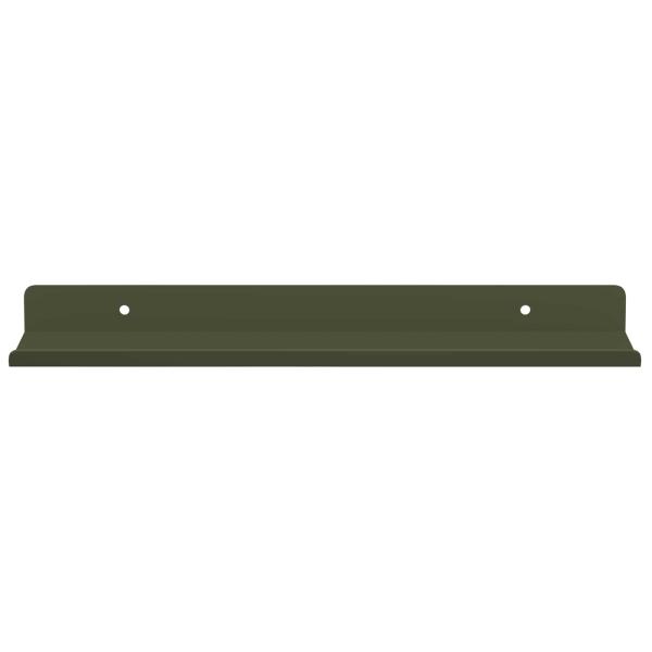 Wandregal mit Regal 4 pcs Olive Grün 30 x 9 x 2,5 cm