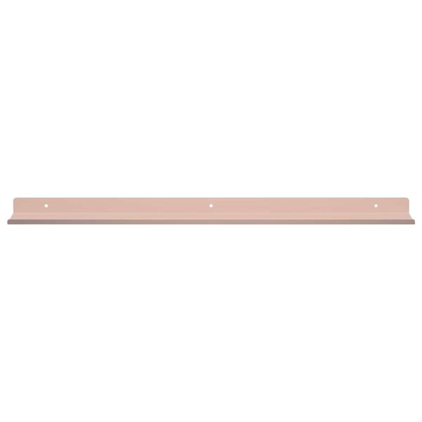 Wandregal mit Regal Wandmontiert 2 pcs Rosa 60 x 9 x 2,5 cm