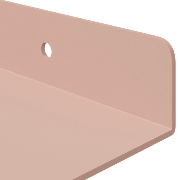 Schwebendes Regal Wandhalterung 4 Stk. Rosa 30 x 18 x 2,5 cm