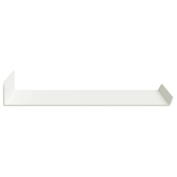 Wandregal mit Regal Wandmontiert 2 pcs Weiß 30 x 18 x 2,5 cm