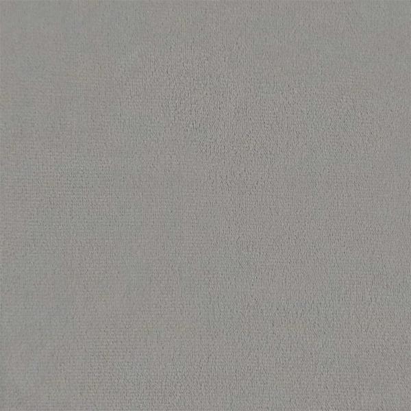 Aufbewahrungsottomane mit Kissen Hellgrau 40 x 40 x 45 cm Samt