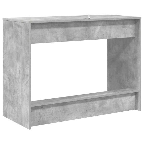 Bett-Schreibtisch Beton Grau 100 x 45 x 75 cm Holzwerkstoff