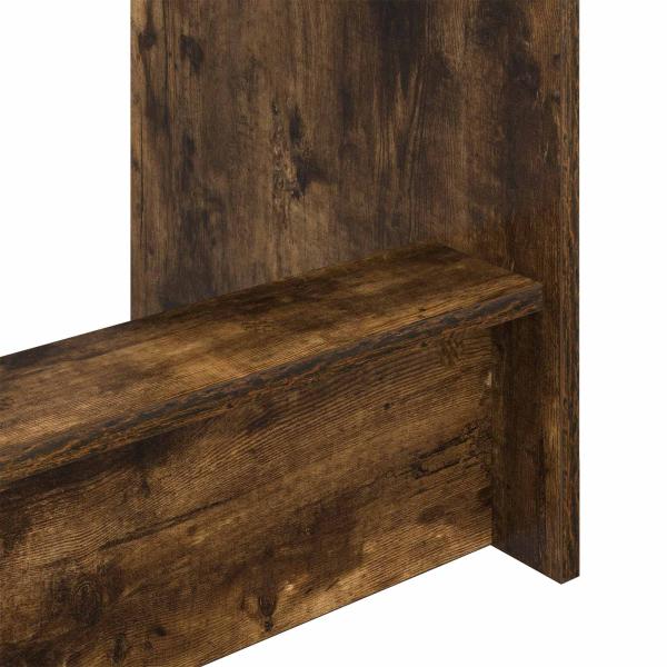 Bett-Schreibtisch Geräucherte Eiche 100 x 45 x 75 cm