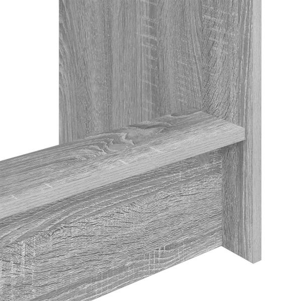 Bett-Schreibtisch Graues Sonoma 100 x 45 x 75 cm Holzwerkstoff