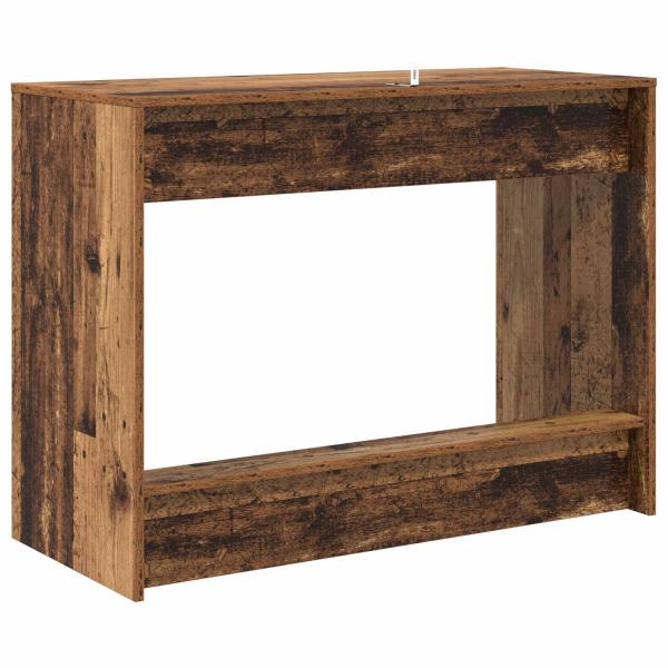 ARDEBO.de - Bett-Schreibtisch Altholz 100 x 45 x 75 cm Holzwerkstoff