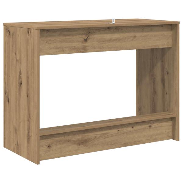 Bett-Schreibtisch Artisan-Eiche 100 x 45 x 75 cm Holzwerkstoff