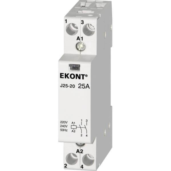 ARDEBO.de - Installationsschütz 25A 2-polig, 1TE = 17,5mm