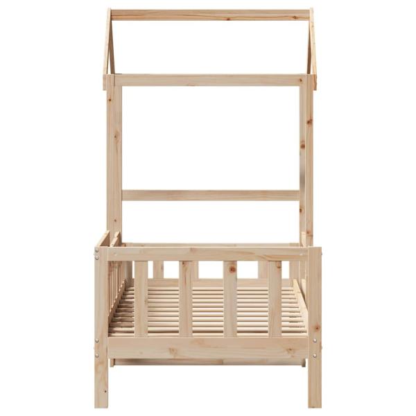 Tagesbett mit Dach 80x200 cm Massivholz Kiefer