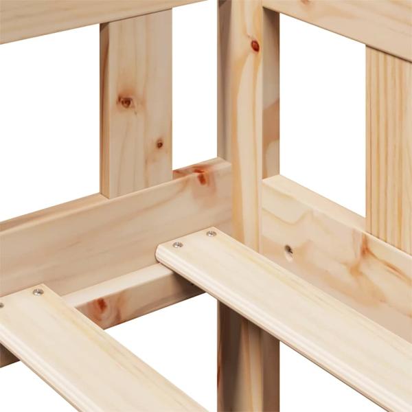 Tagesbett mit Schubladen 90x190 cm Massivholz Kiefer