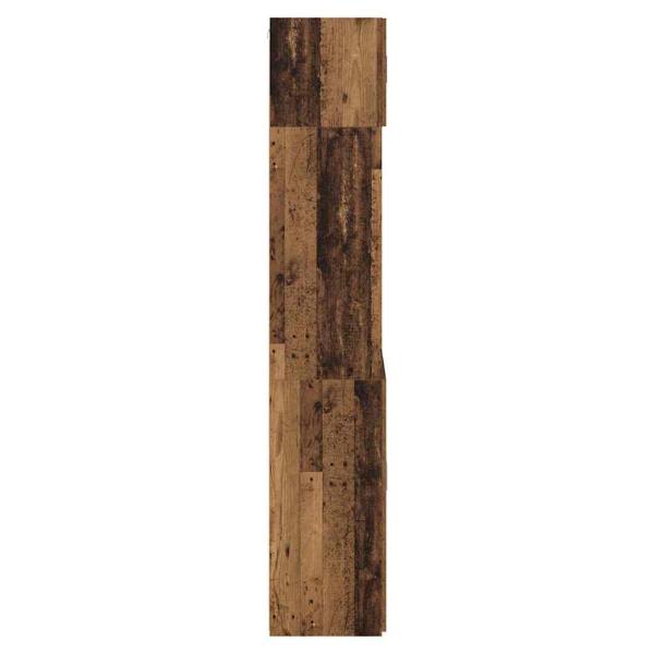 Aufbewahrungsschrank Altholz 80 x 42,5 x 225 cm Holzwerkstoff
