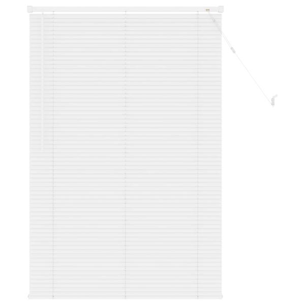 Venezianische Jalousie Weiß 150 x 90 cm 25 mm PVC