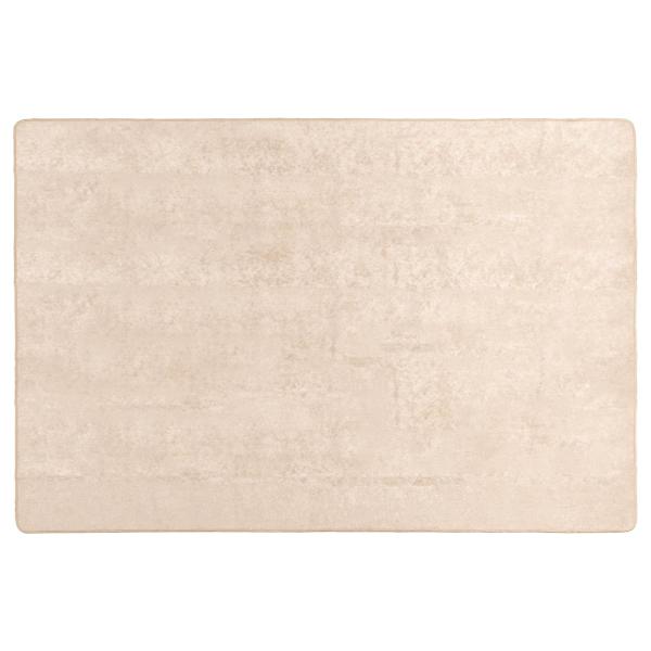 Teppichläufer MARSA Creme 120 x 170 cm Polyester und PVC