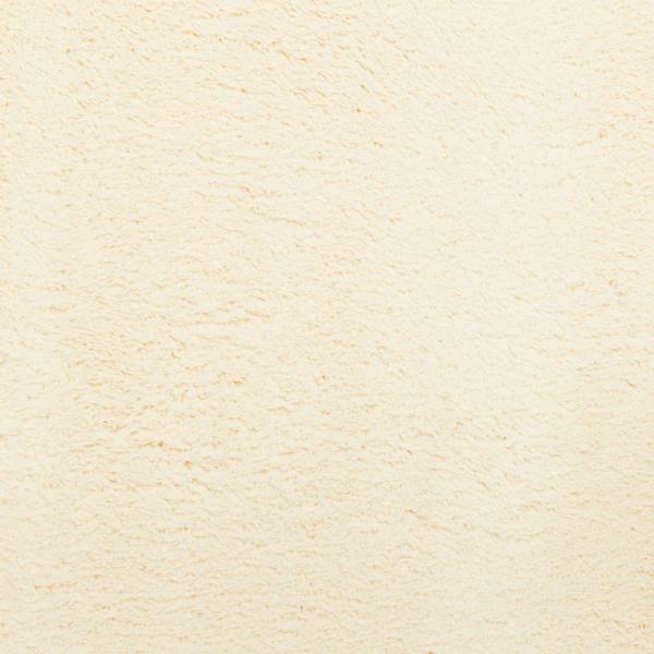 Mittlerer Flor weicher und waschbarer Teppich HUARTE Creme