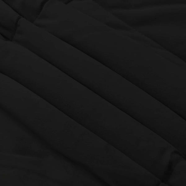 Ganzjahresbettdecke 240 x 220 cm 4 Jahreszeiten Schwarz