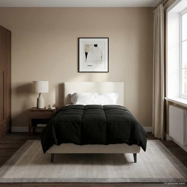 ARDEBO.de - Winterbettdecke 155 x 220 cm Winter Mikrofaser (100% Polyester)