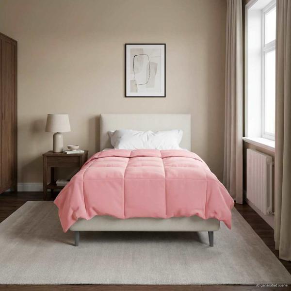 ARDEBO.de - Winterbettdecke 140 x 220 cm Winter Mikrofaser (100% Polyester)