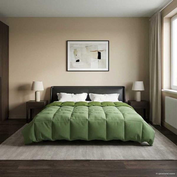 Winterbettdecke 200 x 200 cm Winter Mikrofaser (100% Polyester)
