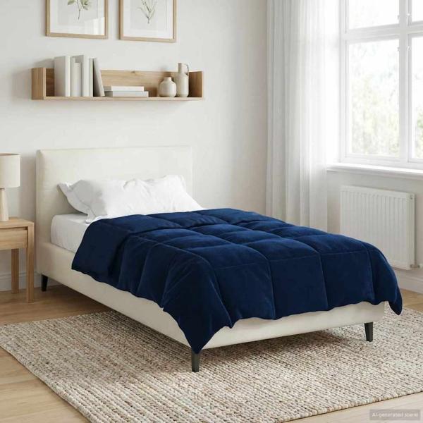 ARDEBO.de - Winterbettdecke 155 x 200 cm Winter Mikrofaser (100% Polyester)