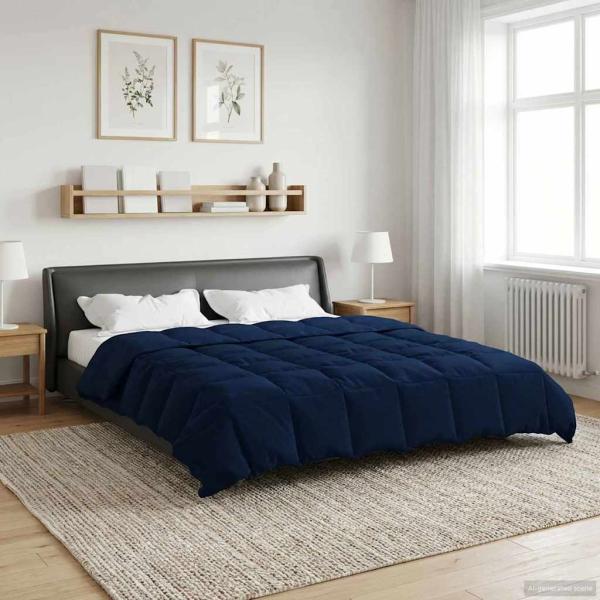 ARDEBO.de - Winterbettdecke 200 x 240 cm Winter Mikrofaser (100% Polyester)