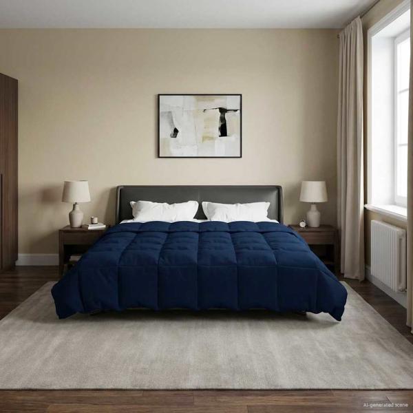 Winterbettdecke 220 x 240 cm Winter Mikrofaser (100% Polyester)