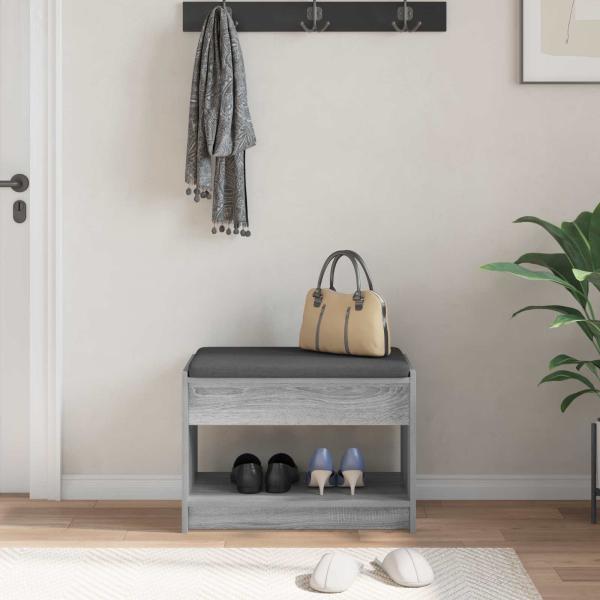 Flurbank Sonoma-Grau 63 x 38 x 45 cm