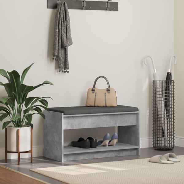 ARDEBO.de - Flurbank Betongrau 83 x 38 x 45 cm
