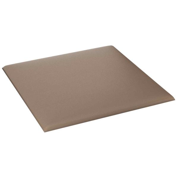 Wandkopfteilen 12 Stk. 30 x 30 cm Cappuccino Stoff